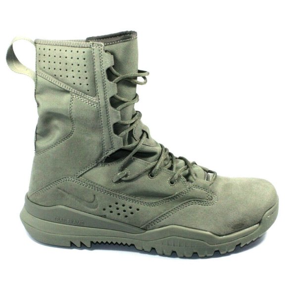 nike combat boots sage green